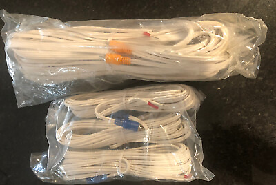 #ad 5 X New Genuine Bose Lifestyle Acoustimass Cables White 3 20x FT 2 50 FT New $115.99