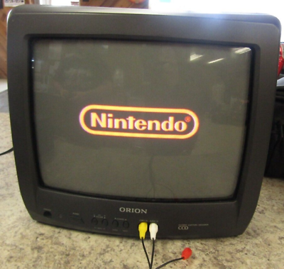 #ad Vintage Orion 13quot; Color CRT TV Model TV1334A Retro Gaming Front AV WORKING $129.97