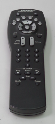 #ad BOSE TV Sound System CineMate Universal Remote Silver Buttons $24.95