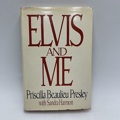 #ad Elvis and Me by Sandra Harmon and Priscilla Presley 1985 Hardcover $8.99