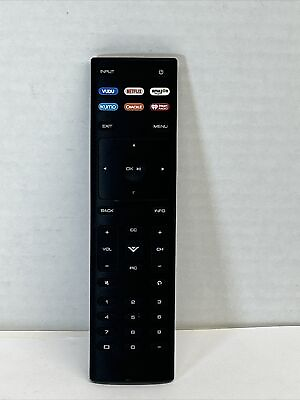 #ad XRT136 For VIZIO Smart TV Remote w VUDU NETFLIX Amazon XUMO CRACKLE iHeart RADIO $12.77