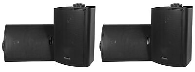 #ad 4 Rockville HP5S Black 5.25quot; Outdoor Indoor Home Theater Patio Swivel Speakers $104.90