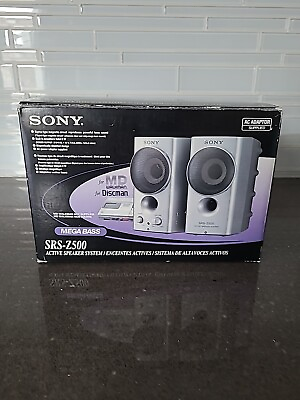 #ad Sony SRS Z500 Active Multimedia Speaker System In Box Tested Working $42.50