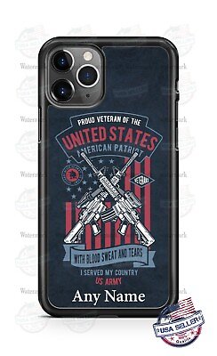 #ad Proud Veteran of the US Strong amp; Fearless Phone Case For iPhone Samsung LG etc $17.94