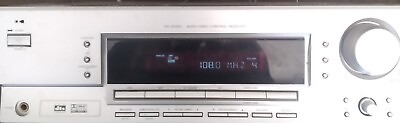 #ad JVC RX 5032VSL AV Receiver 500W 5.1 Channel Silver Home Theater Amp. Untested. $29.99