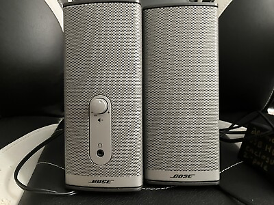 #ad Completed Bose Companion 2 Speakers Series II Portable Speaker System. Working $53.99