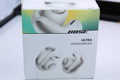 #ad New Bose Ultra Open Ear True Wireless Bluetooth Open Earbuds White or Beige $299.95