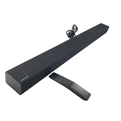 #ad Samsung Bluetooth HW T450 Soundbar Black with remote $55.00