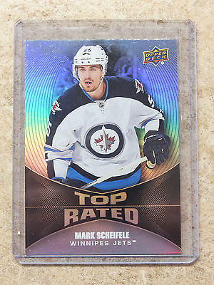 #ad 16 17 UD Overtime Top Rated #TR 16 MARK SCHEIFELE C $1.59