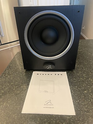 #ad Martin Logan Dynamo 500 Powered Subwoofer Excellent Working Cosmetic Condition $249.99