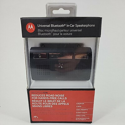 #ad Motorola T 225 Universal Wireless Bluetooth In Car Speakerphone New C $51.21