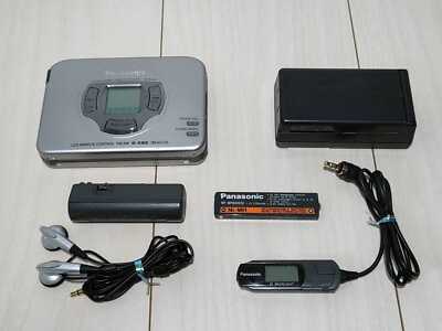 #ad Panasonic RQ SX80V Silver Portable Cassette Player Remote Stereo Walkman $171.58