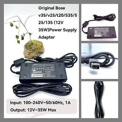 #ad Original Bose v35 v25 t20 535 525 135 12V 35W Power Supply Adapter $69.99