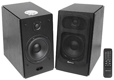 #ad 2 Speaker Home Theater System For Sharp HDTV Television TV In Black $109.95