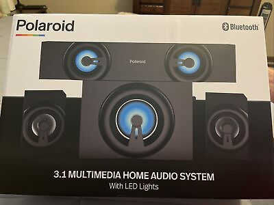 #ad Home Sound System Bluetooth and Wired 3.1 Sub Center Lamp;R Multicolor LEDs $35.00