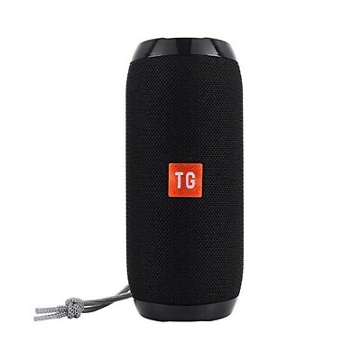 #ad Portable Bluetooth Speaker Wireless Waterproof Stereo Bass USB TF FM Radio Black $12.99