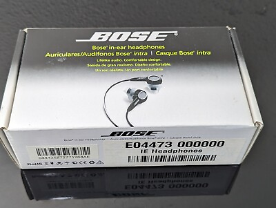 #ad Bose Triport IE In Ear Audio Genuine Headphones Earphones Sealed $249.00