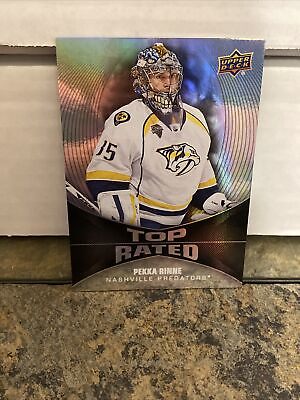 #ad 2016 17 Upper Deck Overtime Top Rated #5 Pekka Rinne C $4.00