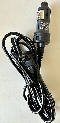 #ad Sony 12V Car Battery Cord Charging Cable for Select Battery Charger DCC VQ1 $40.00
