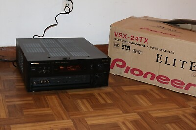 #ad Pioneer ELITE VSX 24TX AV receiver 5.1 90wpc Nice w box $69.99