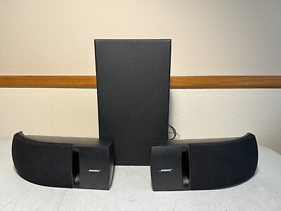 #ad Bose Acoustimass 3 Series III Speaker System Audiophile Sub 161 Left Right Audio $129.99