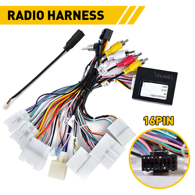 #ad Car Stereo Radio Power Harness Cable Wire Adapter JBL For Toyota RAV4 Highlander $26.21