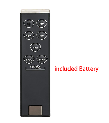 #ad Replace Remote VSB200 fit for Vizio HD Sound Bar Remote Control include Battery $7.86
