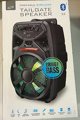 #ad New iLive Wireless Tailgate Party Speaker in Open Box $49.00