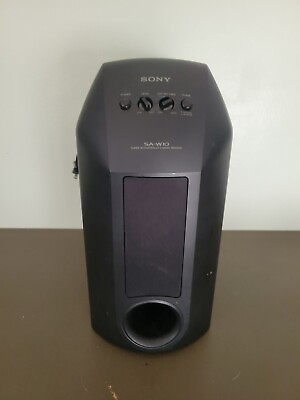 #ad SONY Active Super Sub Woofer Acoustically Loaded SA W10 Tested and Working. $35.00