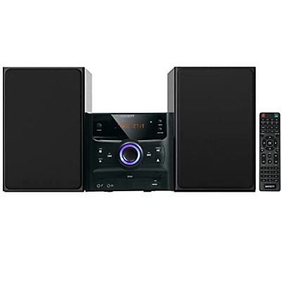 #ad Stereo Shelf System for Home with Bluetooth CD Player FM Radio Mini Stereo... $133.69