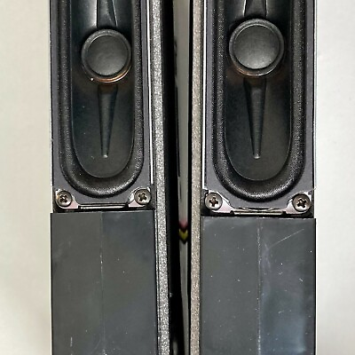 #ad Samsung TV NU7100 49 Cover Left And Right Wired Woofer Speaker Set Of 2 $19.99