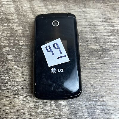 #ad LG LG420G Black Bluetooth 1.3 MP LCD Screen Tracfone Cellular Flip Cell Phone $16.99