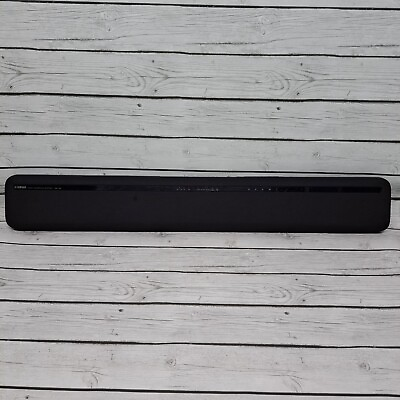 #ad Yamaha Sound Bar with Built In Subwoofer Black YAS 106 No Remote Bluetooth HDMI $39.88