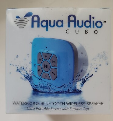 #ad Portable Waterproof Bluetooth Speaker with Suction Cup 10 Hours. NEW IN BOX $29.95