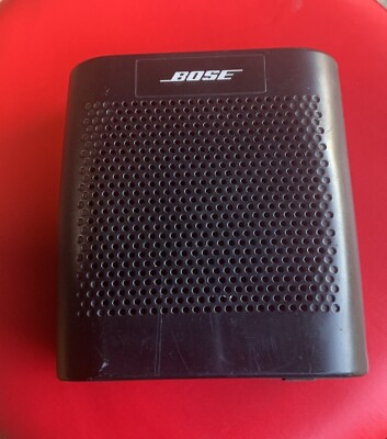 #ad Nice Bose SoundLink Color Black Bluetooth Compact Speaker for Repair Fixer Job $20.00