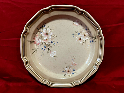 #ad Mikasa DN801 Country Home Sun Breezes Floral Scalloped Dinner Plate s 10 1 2quot; $21.95
