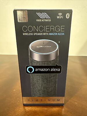 #ad iLive Electronics GREY Wireless Speaker With Alexa has rechargeable battery $29.99