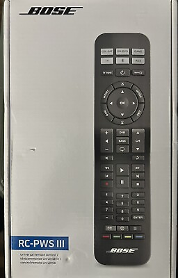 #ad Genuine Original Bose RC PWS III Universal Remote Control NEW OPEN BOX $35.00