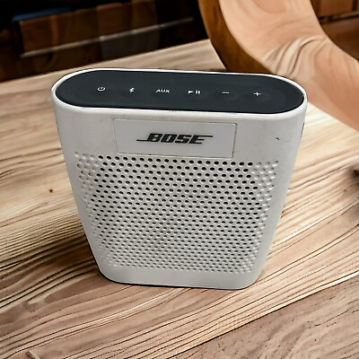 #ad Bose SoundLink Color White Bluetooth Speaker 415859 For Parts Or Repair $27.99