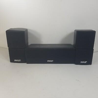 #ad Pyle Home Theater System Surround Sound Speakers 3 Pieces $64.99