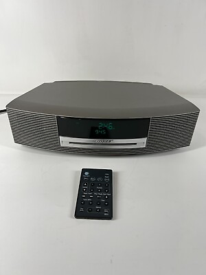 #ad Bose Wave Music System w Remote Control Radio CD Tested Works $199.99