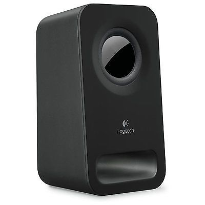 #ad Computer Logitech Speakers with Clear Stereo Sound ‎980 000802 6W Black $19.99