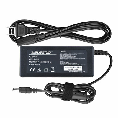 #ad 24V 3A AC Adapter Charger for Vizio Sound Bar SoundBar Power Supply Cable Cord $12.34