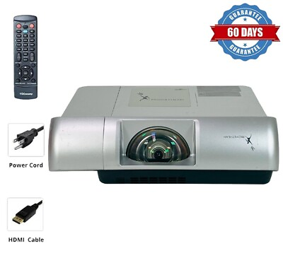 #ad 2500 ANSI Lumens LCD Color Projector HD 1080 for Kids Childs Gaming w bundle $84.96