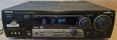 #ad PHILIPS FR 975 5.1 Ch AV Home Theater Surround Sound Receiver Stereo System $79.99