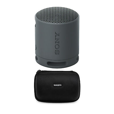 #ad Sony SRSXB100 Wireless Bluetooth Portable Speaker Black with Case Bundle $59.99
