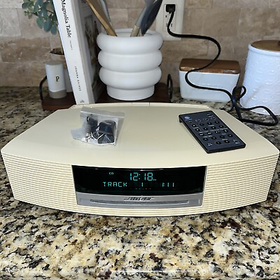 #ad Bose Wave Music System AM FM CD Player Clock Radio Bluetooth AWRCC2 READ $225.00