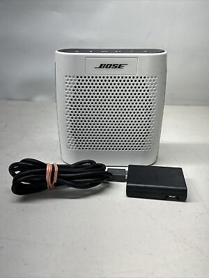 #ad Bose SoundLink Color Bluetooth Speaker with USB Cable White Works $61.75