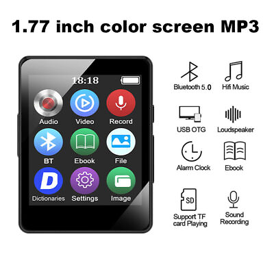 #ad Portable Bluetooth HiFi MP3 Player Media E Book Audio Recorder Music With USB $13.79
