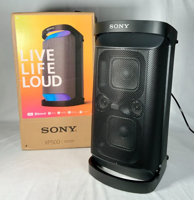 #ad Sony SRSXP500 Bluetooth Portable Wireless Speaker Black $279.29